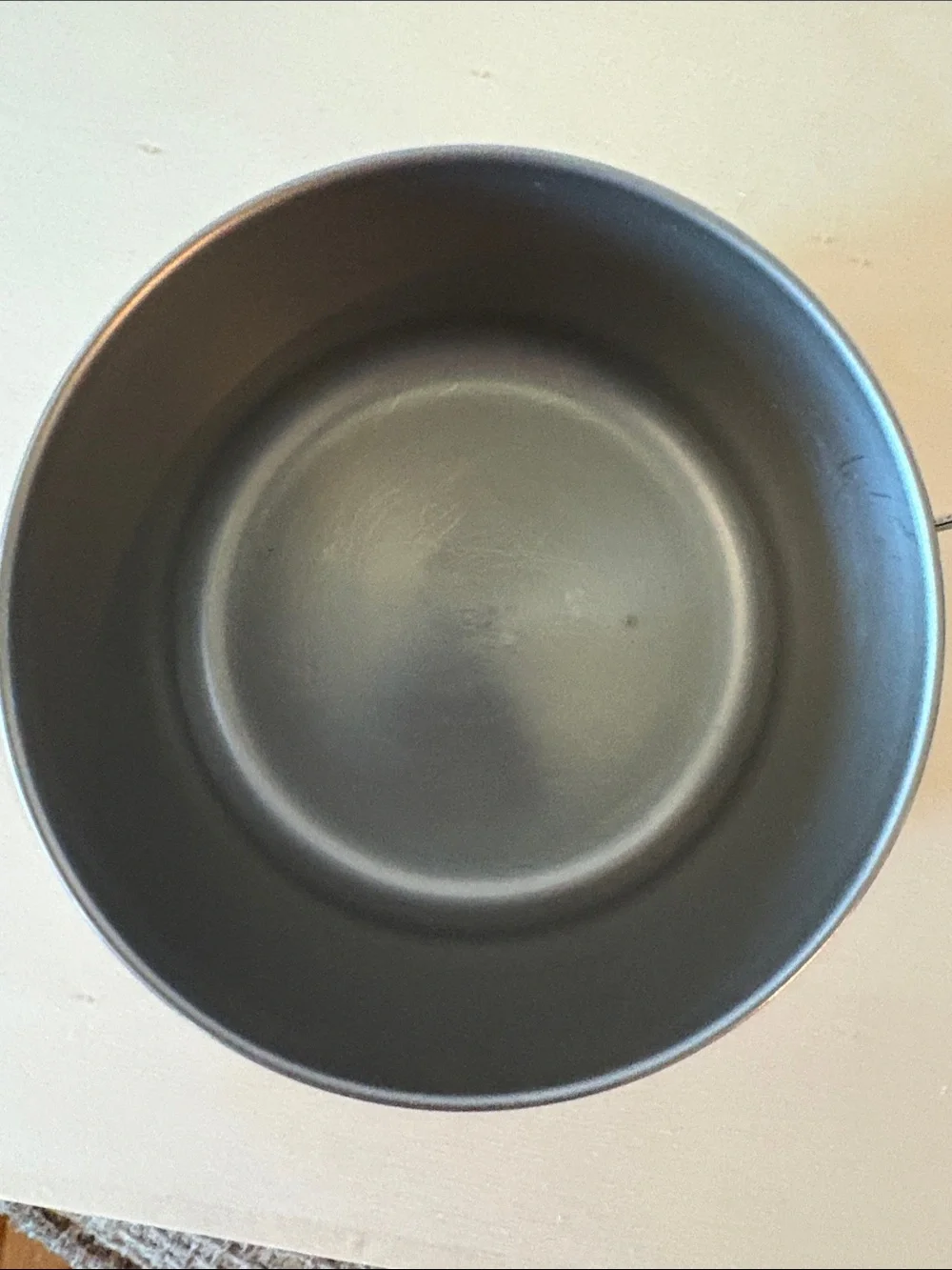 Vintage Revere Ware Stainless Steel copper measuring cup/with Black Handle